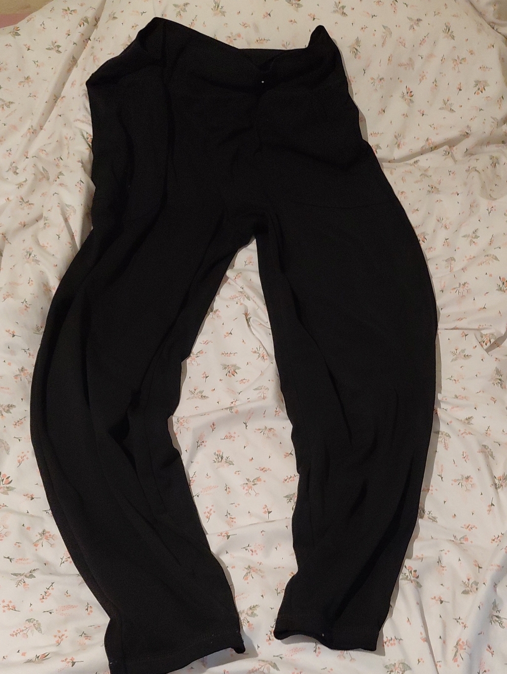 Old Navy Black High-Rise Stretch Leggings Large Tall